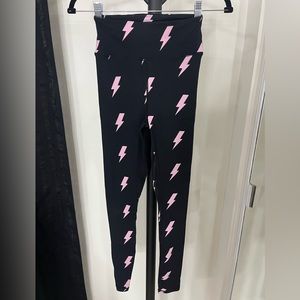 Spiritual Gangster lighting bolt legging